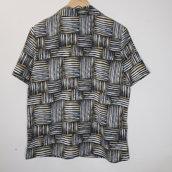 Notations Clothing Vintage Style Print Shirt - Picture 2 of 4